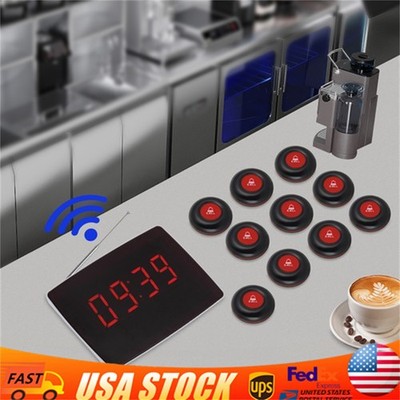 Wireless Calling System Nurse System Caregiver Pager For Restaurant Hospital