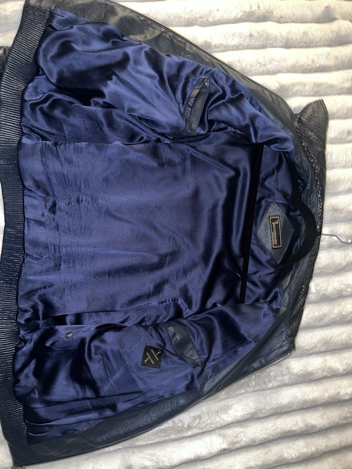 Billionaire - Authentic Python Bomber Jacket Men - image 7