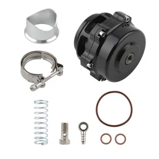 50mm 35psi Universal Turbo Blow Off Valve Kit Adjustable 6PSI + 18PSI Springs