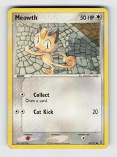 Meowth 69/112 Common FireRed & LeafGreen Pokemon 2004 Moderately Played on eBay