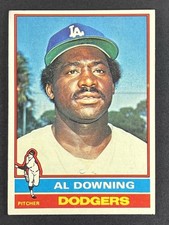 1976 Topps Al Downing #605 Los Angeles Dodgers