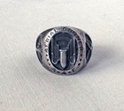 WWII Sterling Silver United States Army Air Force AERIAL GUNNER Ring Size 8;A516 — photo 2