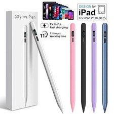 For Apple Pencil Stylus Pen for iPad/iPad Air/iPad Pro/iPad mini, Fast Charging