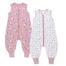 Sleep Sack with Feet 2-4T TOG 0.5 Baby Wearable Blankets with Legs Sleeveless...