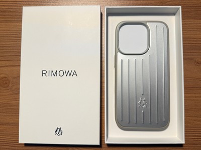 RIMOWA iPhone 14 PRO Handyhülle/Case (Silver/Aluminum) - Gebrauchsspuren