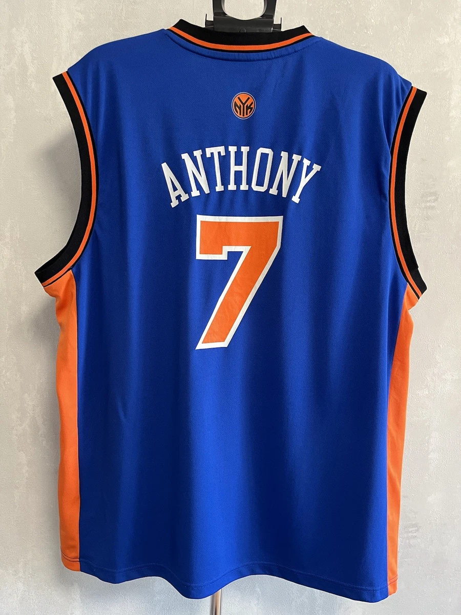 Preços baixos em Carmelo Anthony New York Knicks Azul Roupas e
