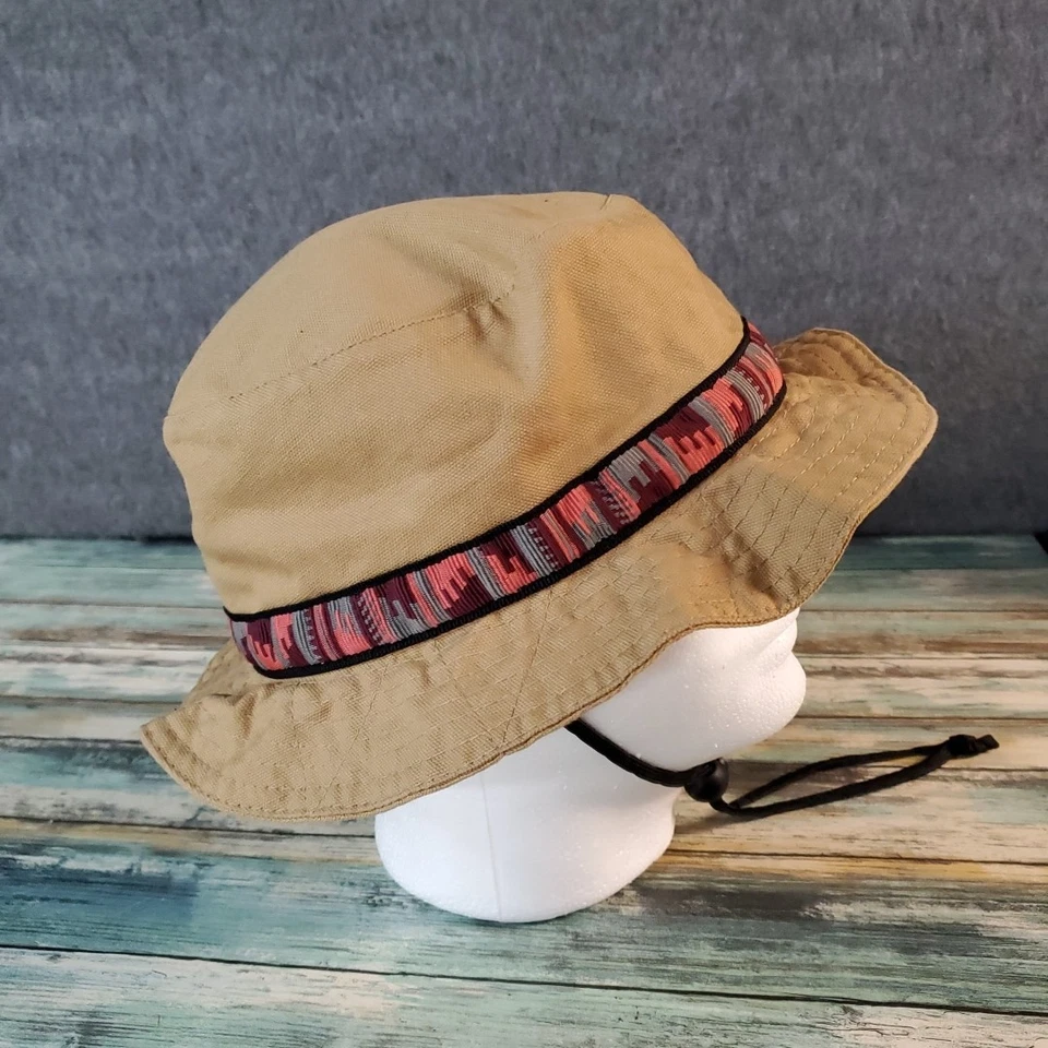 Sombrero de colección Kavu Bucket Boonie correa para la barbilla lona tostada talla L EE. UU.  Foto 3 de 4