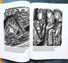 Hans Orlowski "Orpheus und Eurydice" mit 14 Holzschnitten - Folio!