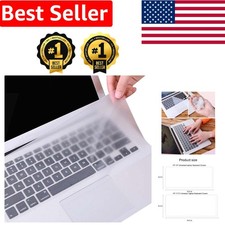 Waterproof Dustproof Silicone Keyboard Cover for 15-Inch Laptops - Washable