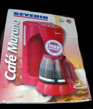 Severin Kaffeeautomat Kaffeemaschine Rot Filterkaffeemaschine bis 10 Tassen