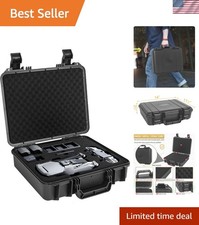 Ultimate Black Hard Case - Shockproof Water-resistant with Custom Foam Insert