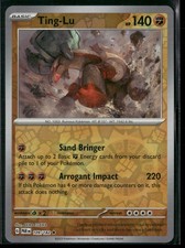 Ting-Lu Reverse Holofoil Rare SV04: Paradox Rift 109/182 NM