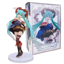 Hatsune Miku Puss in Boots Wonderland Anime Action Figure With Box