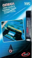 Ω Omega VHS Videorecorder VCR Reinigungscassette Reinigungskassette, OVP