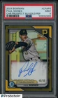 2024 Bowman Chrome Gold Refractor Paul Skenes RC Rookie ON CARD AUTO 40/50 PSA 9
