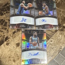Panini 2022-23 Select Signature Selections NBA Autograph Lot 3 Harris Looney Al…