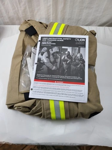 Lion MT94 CBRN One Piece Multi-Threat Protection Suit GORE CHEMPAK Size Small - product listing photo