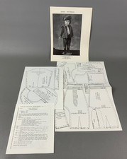 Shirley Doll Patterns Outfit Pattern for 20  Kestner Pouty Michael Doll, SA178