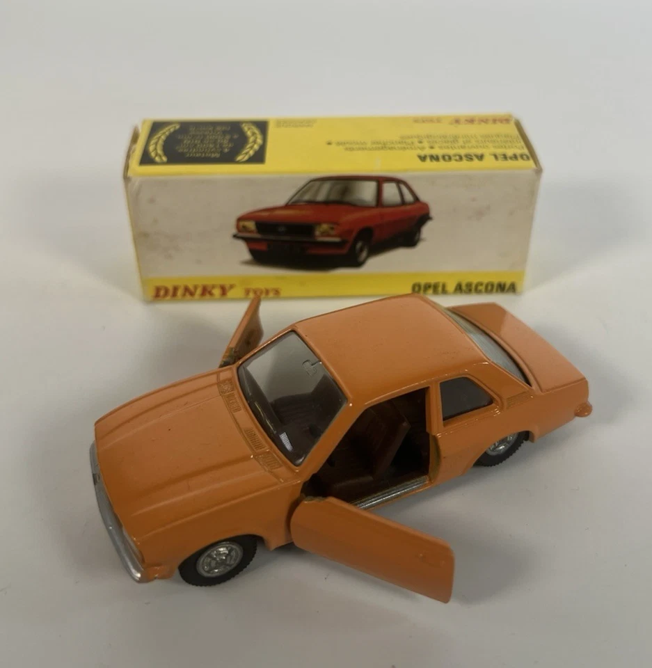 Opel Ascona 011543 francés vintage naranja en caja original hecho en España Foto 2 de 4
