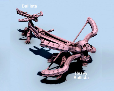 Ballista - 28/32mm Scale - Gamescape3D -Available in Standard and Heavy variants