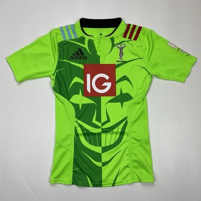 HARLEQUINS 2015/2016 Rugby Union Shirt S (4) PLAYER ISSUE Adidas Jersey