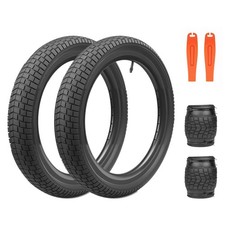 Kids Bike Tires 12/14/16/20 Inch Replacement Tubes - 1/2 Pack, 5 Colors, Folding