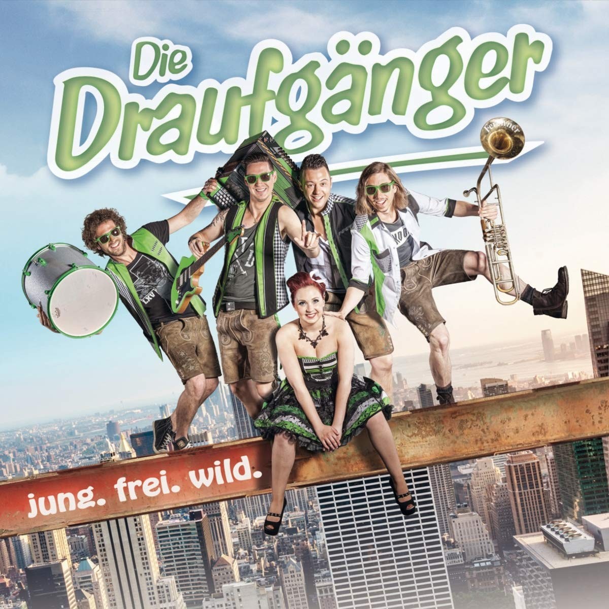 Die Draufgänger Jung. Frei. Wild. (CD)