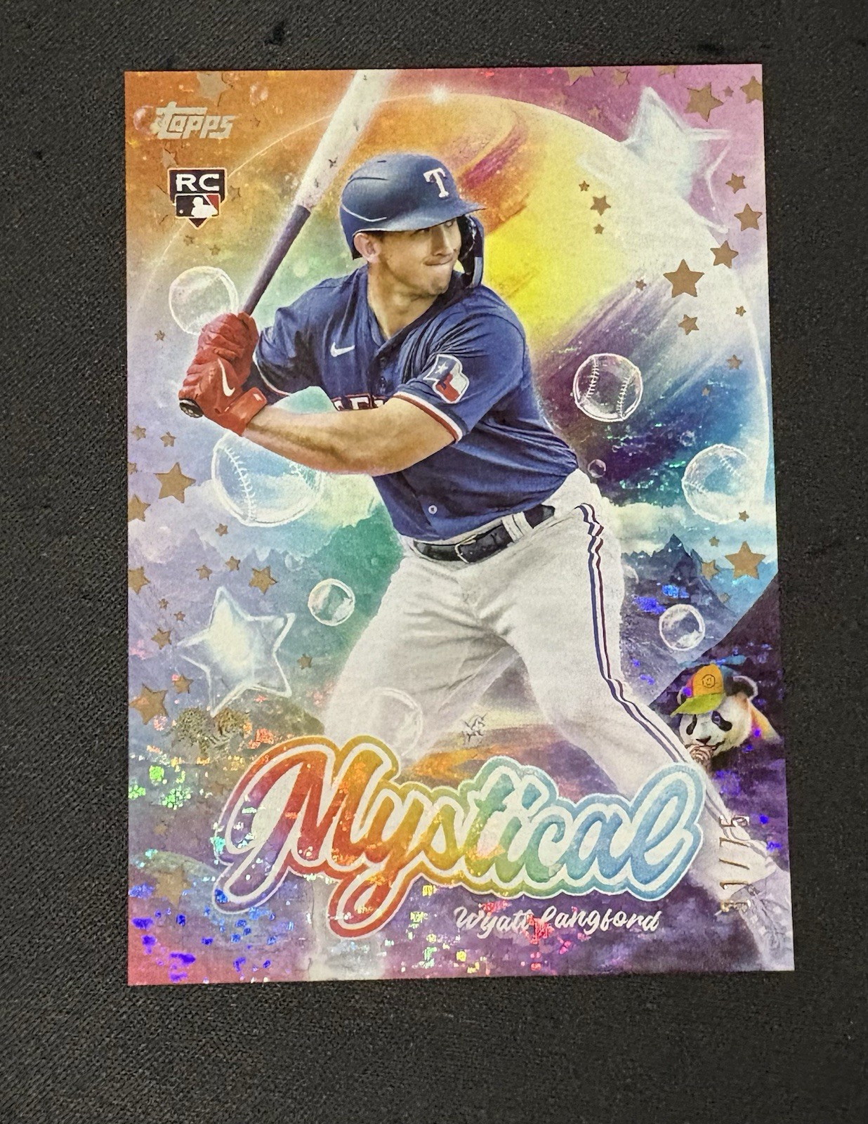 2024 Topps Update #MYS-21 Wyatt Langford Mystical Gold 31/75