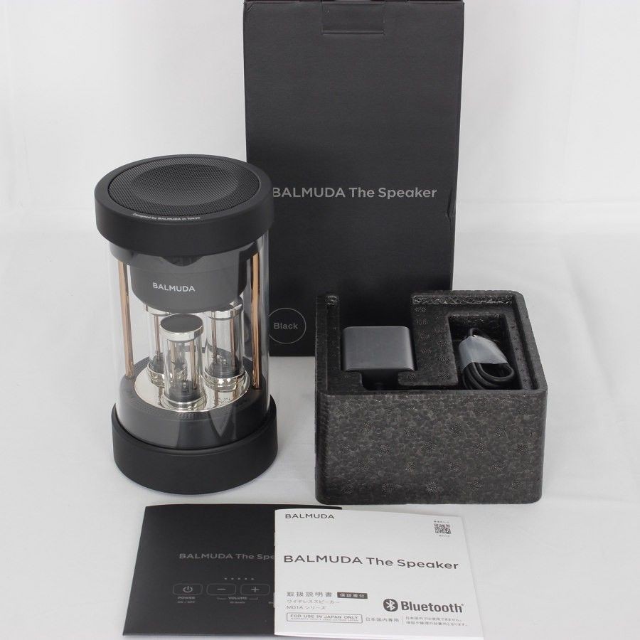 BALMUDA M01A-BK The Speaker Bluetooth Wireless Audio Wireless