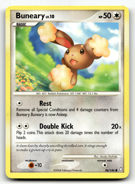 Buneary 86/146 Normal Common Legends Awakened LP