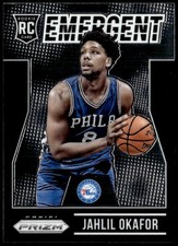 2015-16 Panini Prizm #28 Jahlil Okafor Emergent ROokie E1