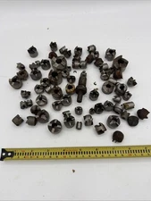 Lot of 50+ Reverse Spotfacer Cutters w/ Arbor-Back Spotfacing Tooling Machinist