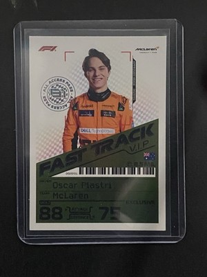 2024 Topps F1 Turbo Attax Mega Tin Exclusives Fast Track VIP Oscar Piastri