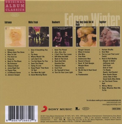 EDGAR WINTER - ORIGINAL ALBUM CLASSICS NEW CD