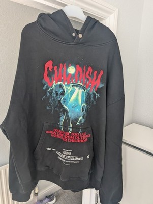 Childish Alien Hoodie Boxed XL UFO Graphic Streetwear Limited Style
