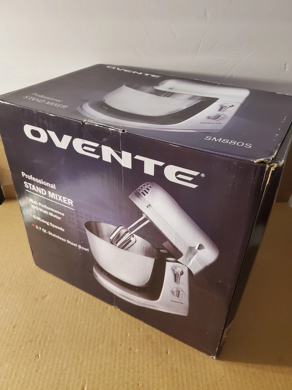 Ovente Professional Electric Stand Mixer 3.7 qt 300W W/6 Speed NEW
Opens in a new window or tab