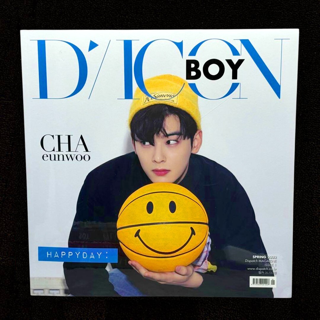 Astro Cha Eun Woo Dicon BOY ISSUE N゜1 happyday Official Photobook