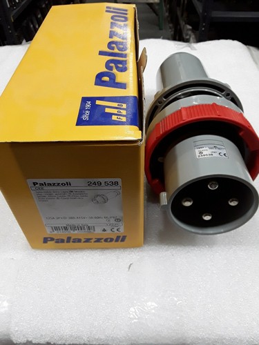 249538 PALAZZOLI 3 125A CONECTOR ENCHUFE MACHO EN NUEVO | eBay
