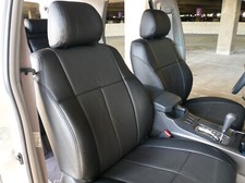 Clazzio Pvc Synthetic Leather Seat Covers For 2007-2011 Toyota Camry Ce Le Xle