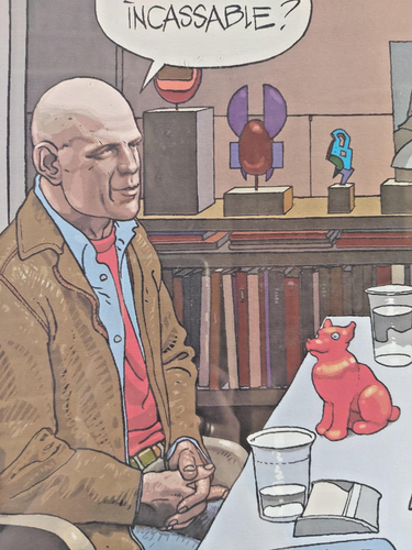 RARE MOEBIUS EX LIBRIS COULEUR NUMEROTE SIGNE MANUELLEMENT Incassable, 2000 - Picture 7 of 8
