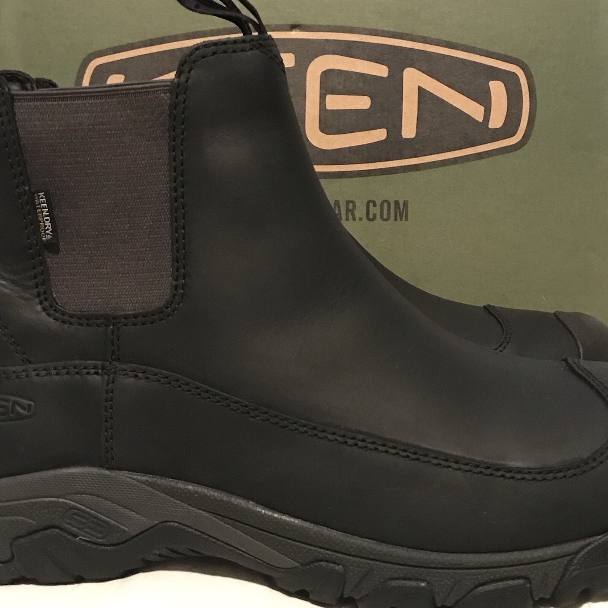 NEW KEEN Men's Size M Anchorage III (3) Waterproof Snow Boots