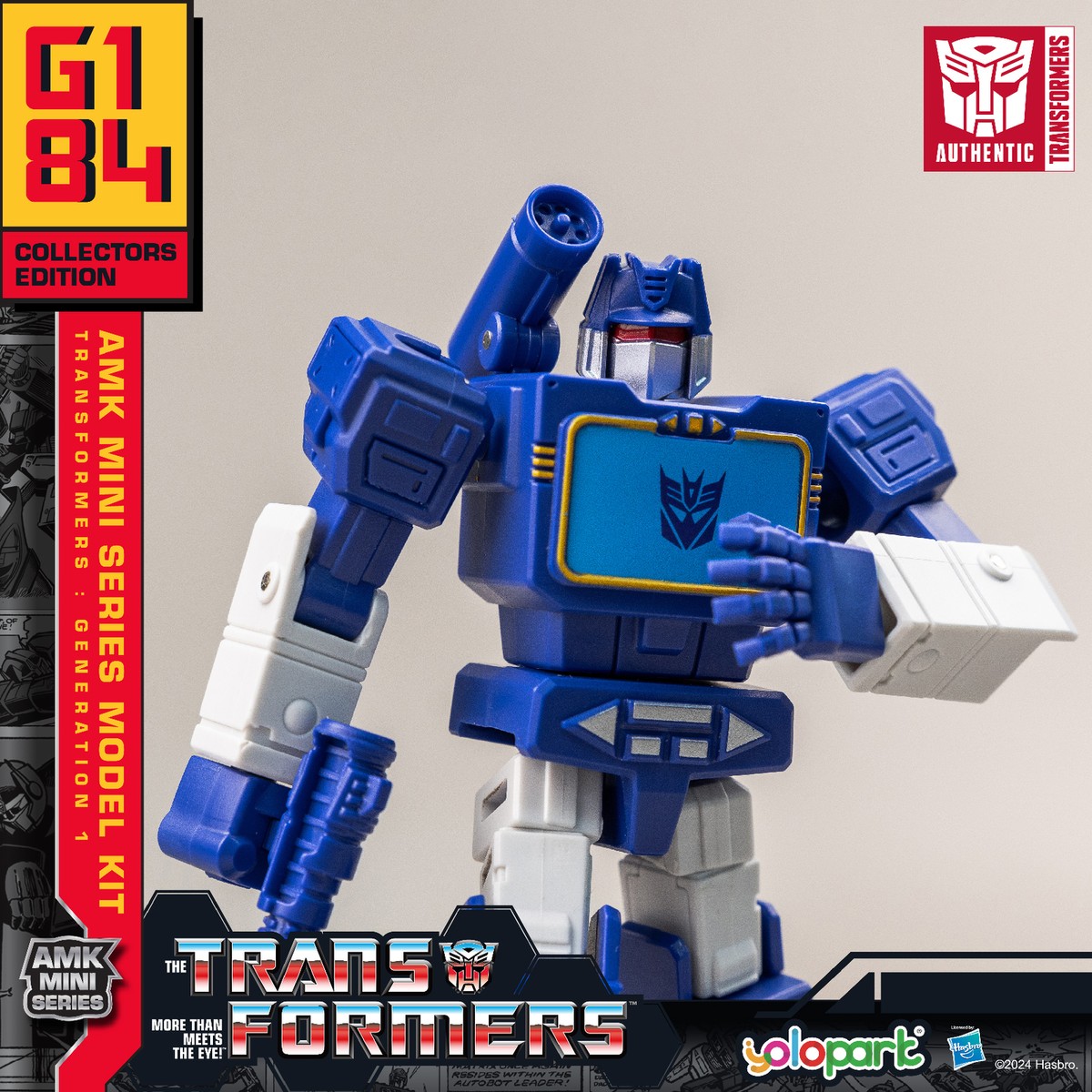 Yolopark Transformers G1 Soundwave - AMK Mini Series Yolopark Transformers G1 Soundwave - AMK Mini Series