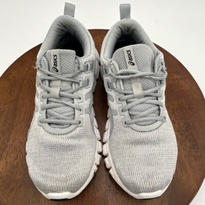 ASICS Gel Quantum 90 Womens 6.5 Running Shoe 1022A115 Gray Sneakers