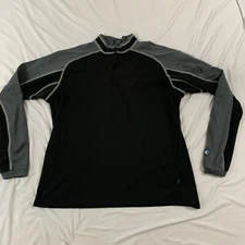 Kuhl Technikore 1/4 Zip Shirt Men's Large Base Layer Hiking Outdoor Thumbholes 