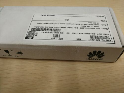 HUAWEI QSFP-DD-200G-1310-40Km-SM 02312LHY 200G Transceiver QSFP-DD - 第 2/4 張圖片