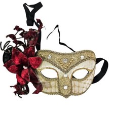 Masque de fête déguisement Halloween mascarade femme italienne vénitienne