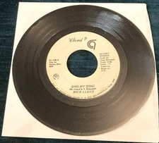 Mick Lloyd: Sing My Song/same 45 Cloud 9 unknown private press SSW/rock HEAR