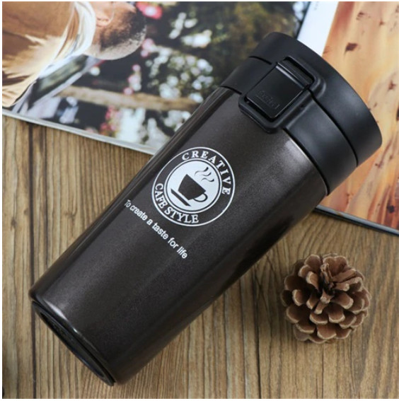 Thermos Coffee Mug Double Wall Stainless Steel Tumbler Vacuum Flask bottle therm