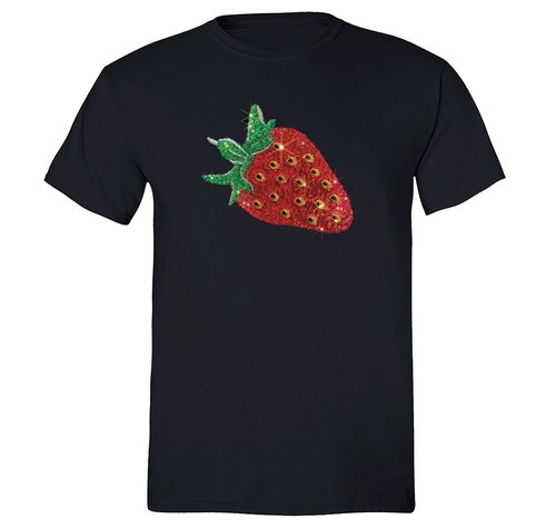 Mens Strawberry Fruit Vacation Sparkle 