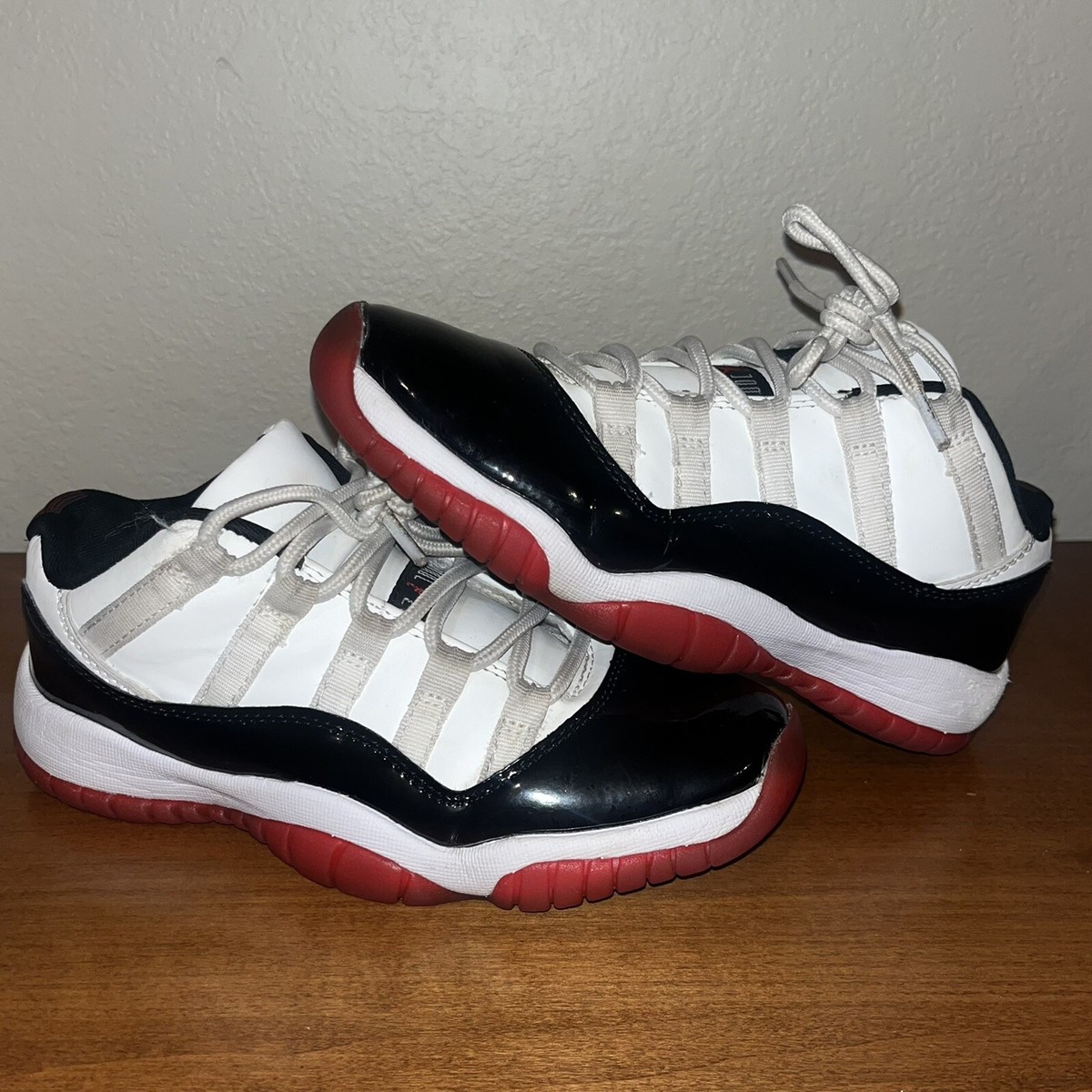 Nike Shoe Jordan 11 Low Concord Bred Box Giày Low Bred